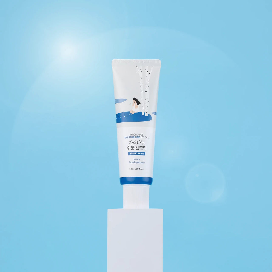 Round Lab Birch Moisturizing Sunscreen UVLock SPF 45+